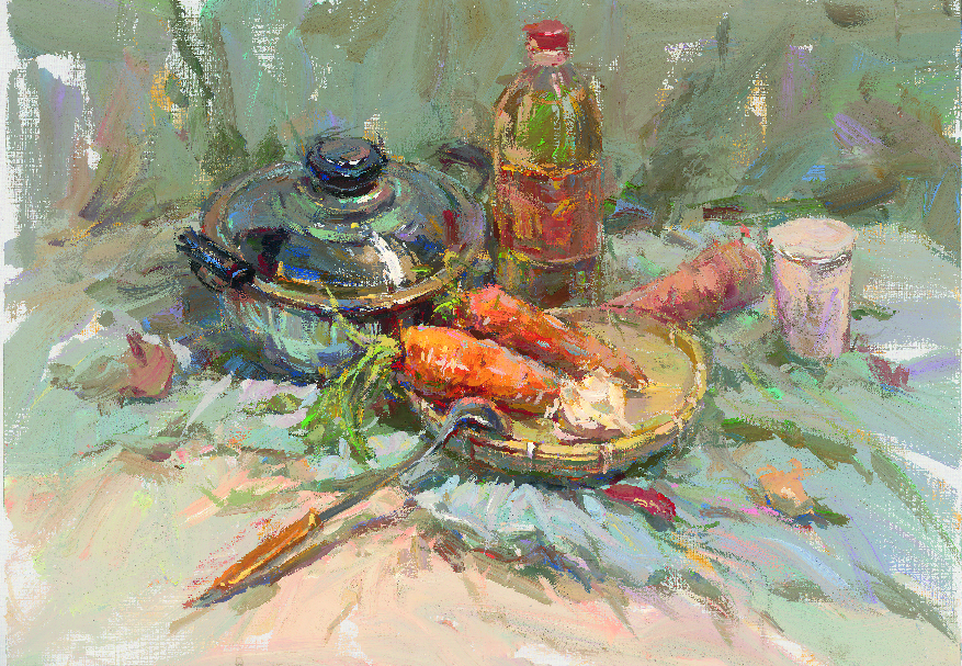 色彩组老师作品